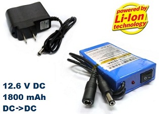 EGS-BP1218 - Rechargeable Li-Ion Battery Pack