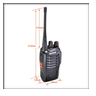 EGS-BF-888S - Ricetrasmittente Portatile VHF/UHF 5 Watt CTCSS/DCS