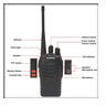 EGS-BF-888S - Ricetrasmittente Portatile VHF/UHF 5 Watt CTCSS/DCS