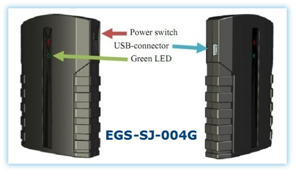 EGS-SJ-004G - Jammer GSM/UMTS/Wi-Fi/Bluetooth Tascabile